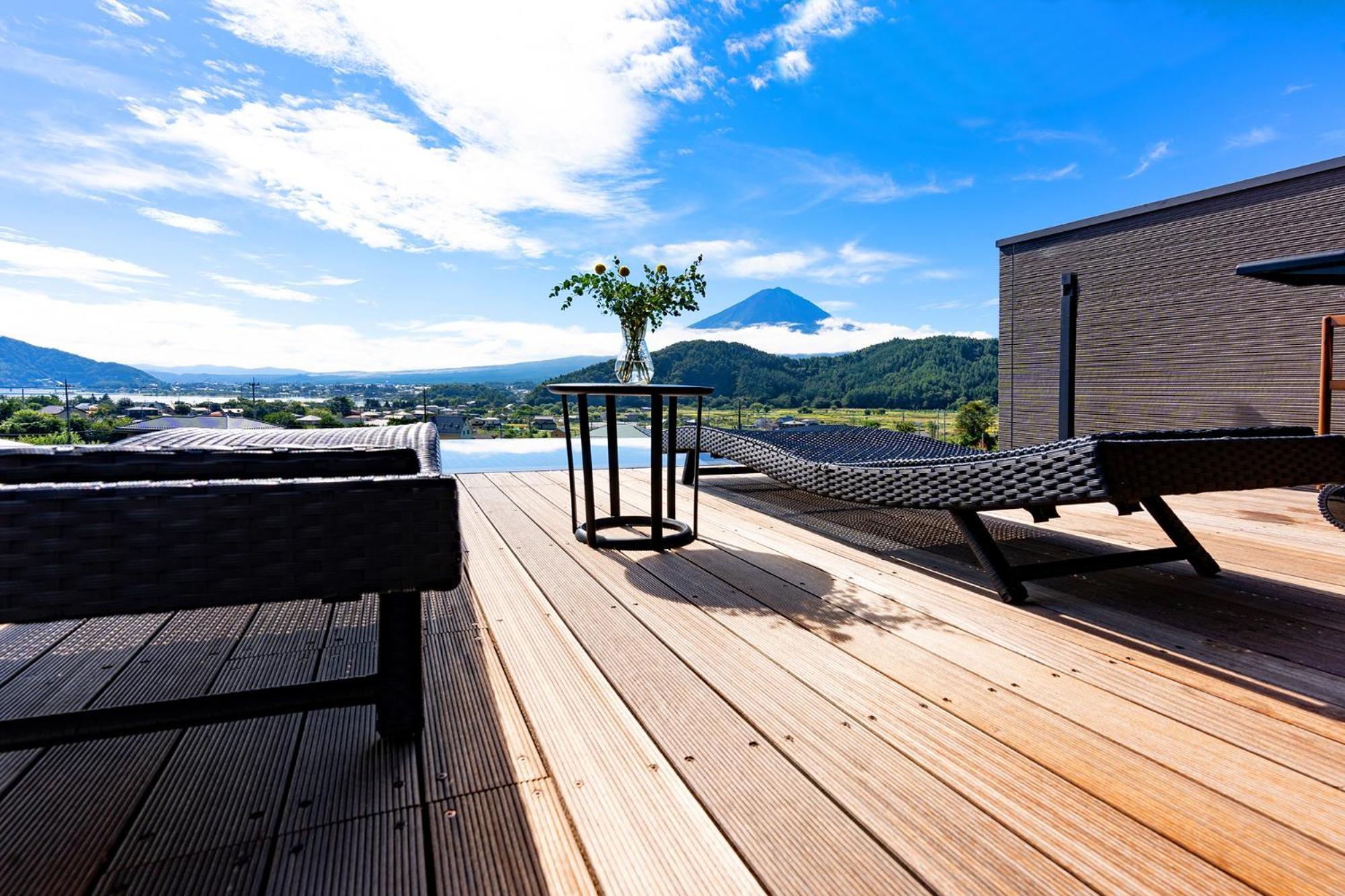 Fuji View And Spa Resort Tsumugi Kawaguchiko Fujikawaguchiko Buitenkant foto