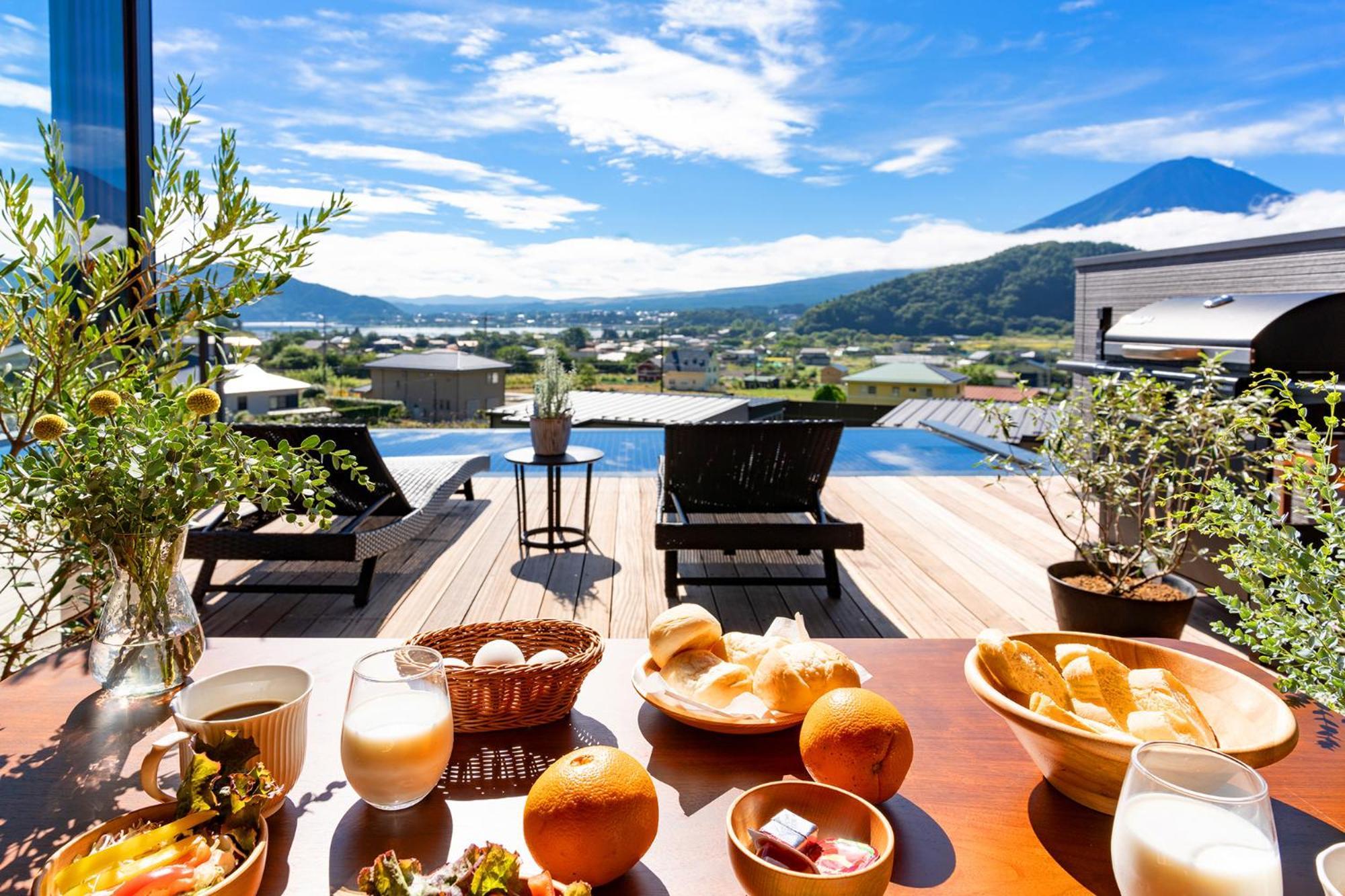 Fuji View And Spa Resort Tsumugi Kawaguchiko Fujikawaguchiko Buitenkant foto