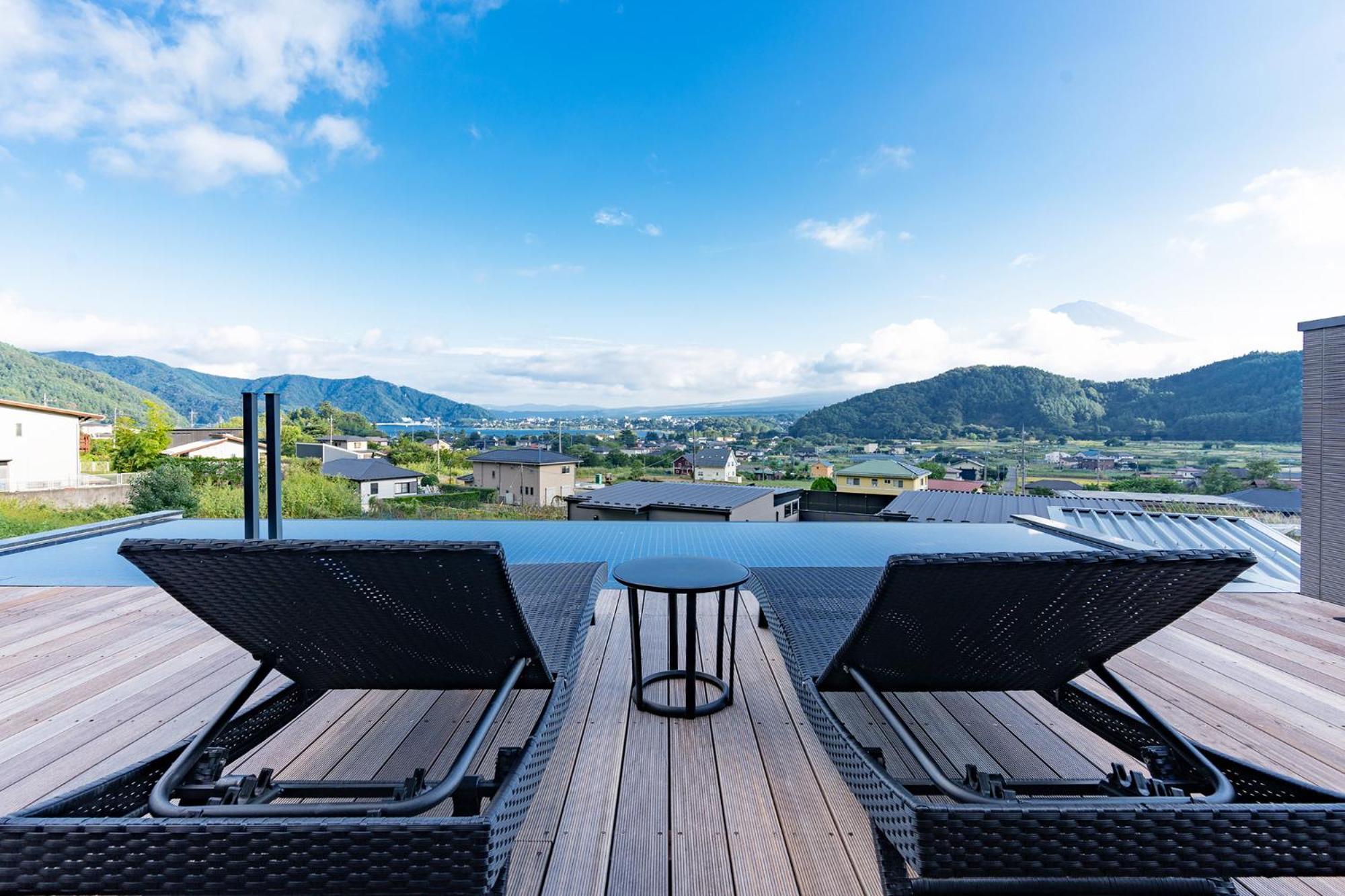Fuji View And Spa Resort Tsumugi Kawaguchiko Fujikawaguchiko Buitenkant foto
